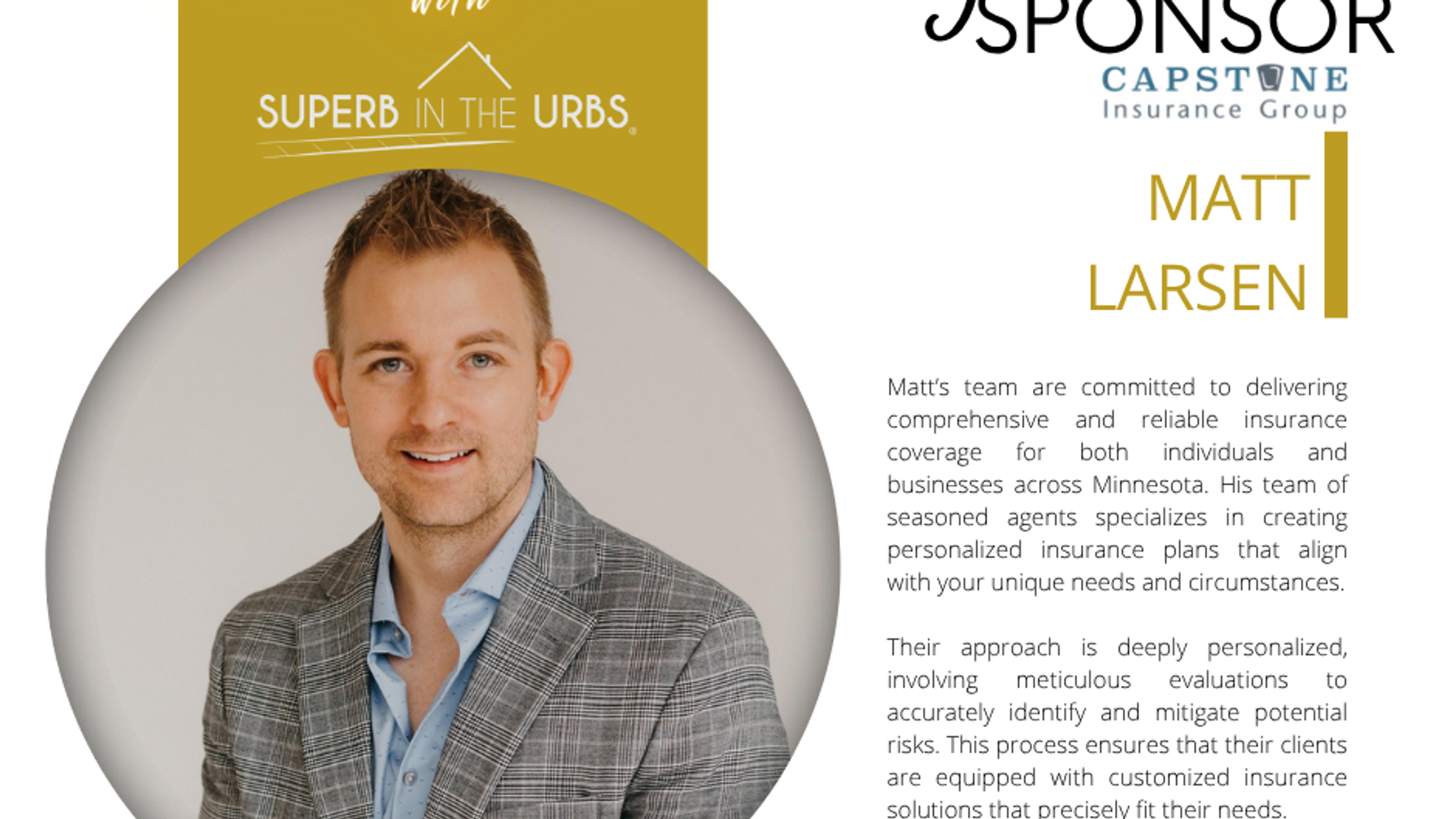 SPONSOR SPOTLIGHT | Why Insurance Matters